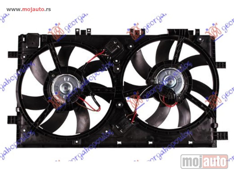 Glavna slika -  VENTILATOR KOMPLET (2.0/2.8i16V/2.0CDTi) Opel insignia 08-13 -dostupno - MojAuto