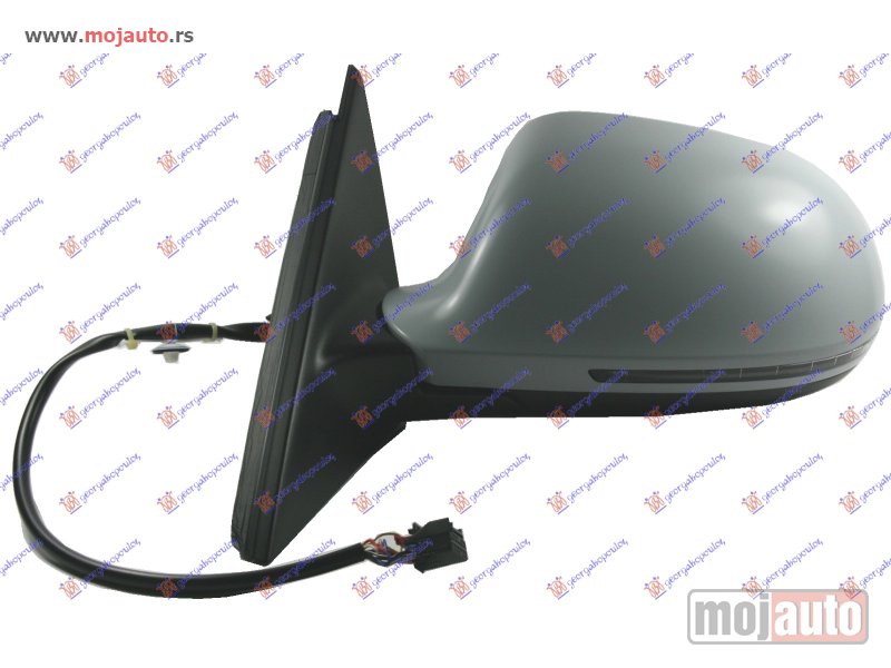 Glavna slika -  RETROVIZOR ELEKTRICNI SA GREJACEM PM (MIGAVAC) -10 (6 PIN) (A KVALITET) (ASFERICNO STAKLO) Levo Audi a4 07-11 -dostupno - MojAuto