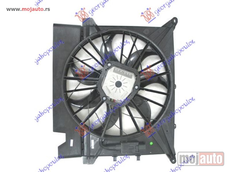 Glavna slika -  VENTILATOR HLADNJAKA KOMPLET (BENZIN/DIZEL) Volvo xc90 03-14 -dostupno - MojAuto