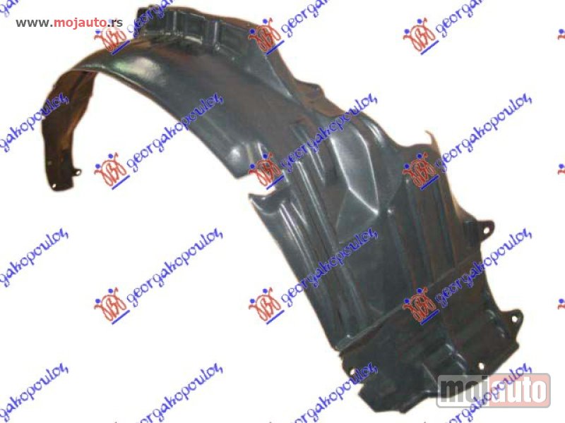 Glavna slika -  POTKRILO PLASTICNO Desno Mitsubishi colt (cj1) 99-05 -nedostupno - MojAuto