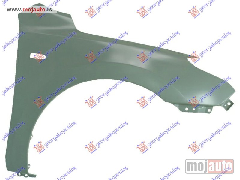 Glavna slika -  BLATOBRAN (SA OTVOROM ZA MIGAVAC) Desno Hyundai i30 07-12 -dostupno - MojAuto