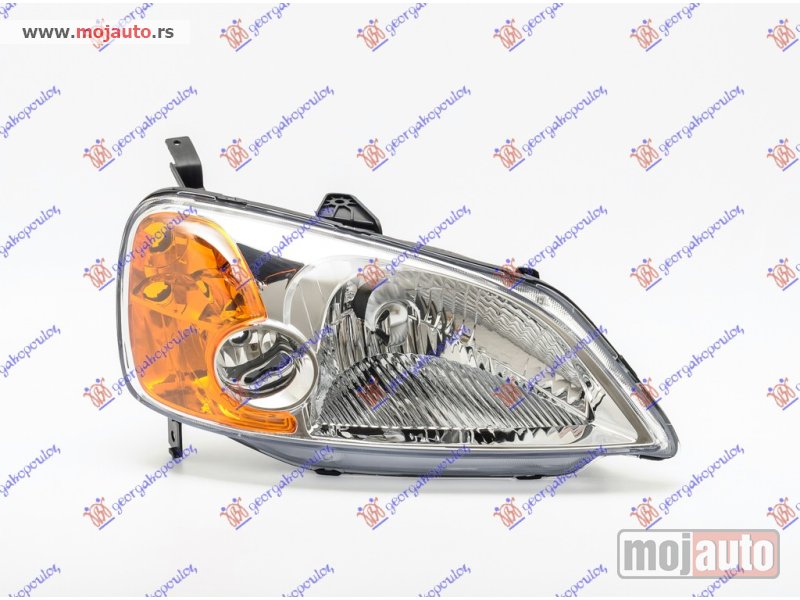Glavna slika -  FAR ELEKTRICNI (DEPO) Desno Honda civic sedan 01-04 -dostupno - MojAuto