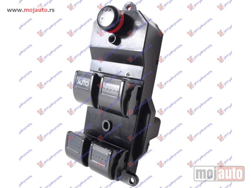Glavna slika -  PREKIDAC U PREDNJIM VRATIMA CRNI (4 TASTERA) 4/5 VRATA (20 PIN) Levo Honda civic sedan 01-04 -dostupno - MojAuto