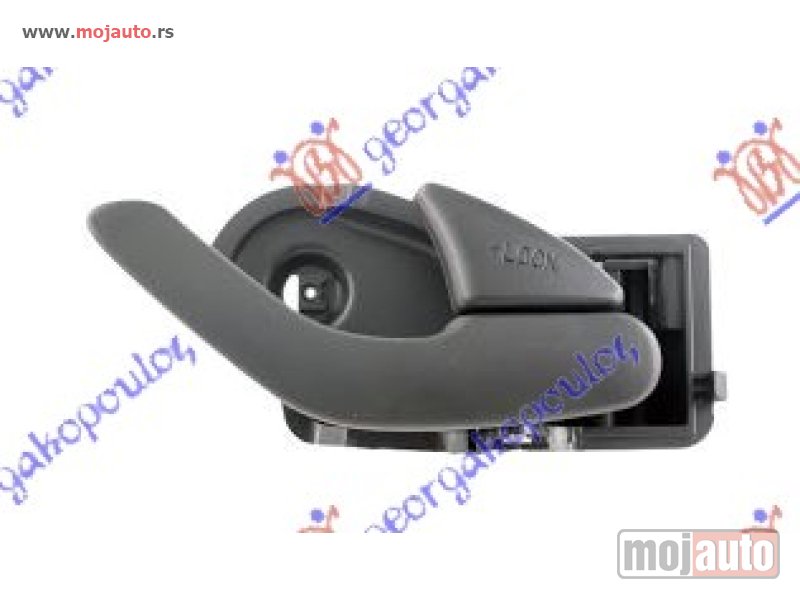 Glavna slika -  KVAKA PREDNJIH/ZADNJIH VRATA UNUTRASNJA CRNA Desno Mazda tribute 02-08 -dostupno - MojAuto
