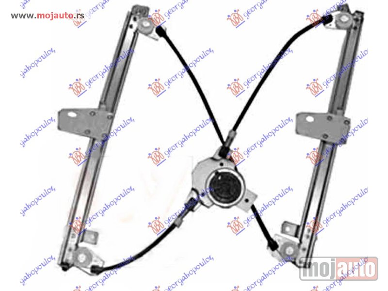 Glavna slika -  PODIZAC PREDNJEG PROZORA ELEKTRICNI (BEZ MOTORA) Levo Nissan qashqai 07-10 -dostupno - MojAuto