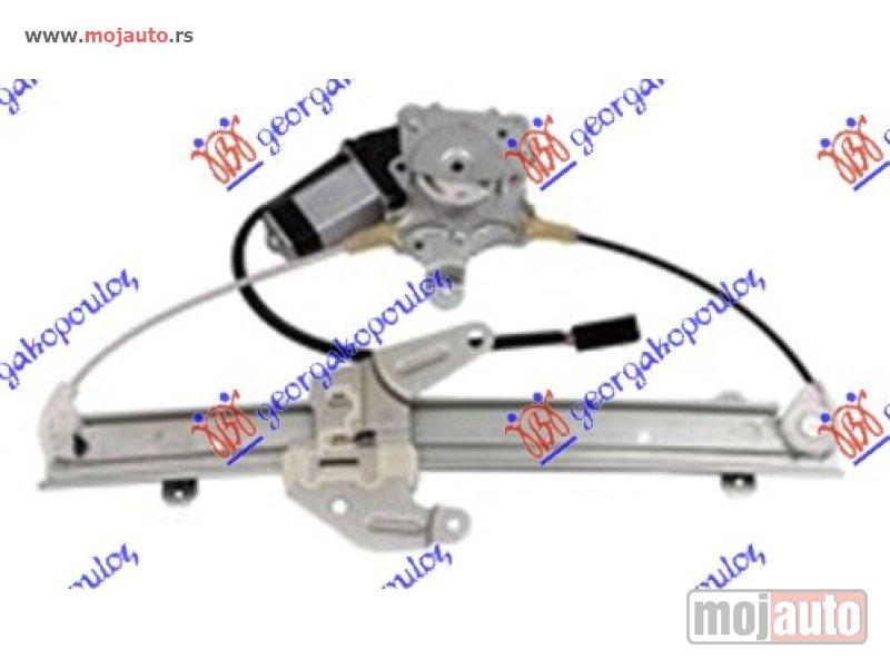 Glavna slika -  PODIZAC PREDNJEG PROZORA ELEKTRICNI (SEDAN) Levo Nissan sunny (n14) sdn-h/b 92-95 -nedostupno - MojAuto
