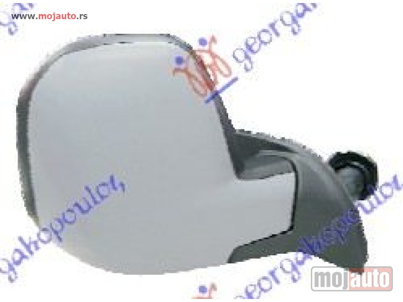 Glavna slika -  RETROVIZOR MEHANICKI SA SAJLOM PM -12 (KONVEKSNO STAKLO) Desno Peugeot partner 08-15 -dostupno - MojAuto