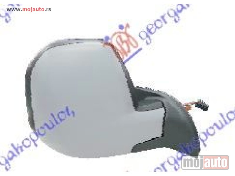 Glavna slika -  RETROVIZOR ELEKTRICNI SA GREJACEM PM (SENZOR) -12 (A KVALITET) (KONVEKSNO STAKLO) Desno Citroen berlingo 08-15 -dostupno - MojAuto