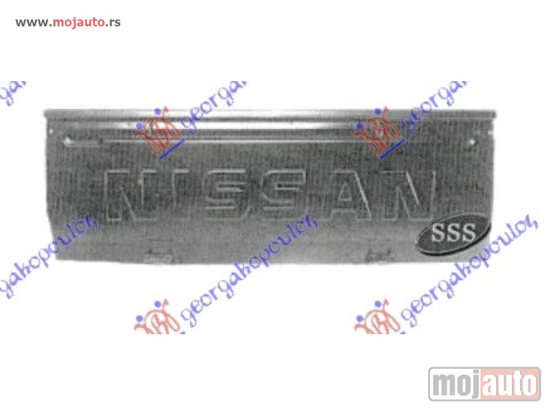 Glavna slika -  VRATA GEPEKA Nissan p/u (d21) single cab 86-92 -dostupno - MojAuto