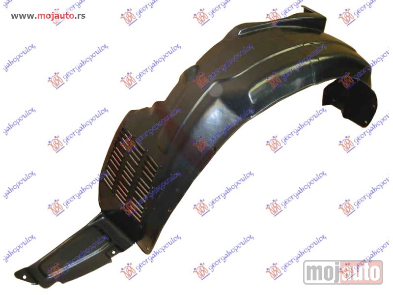 Glavna slika -  POTKRILO PLASTICNO Levo Kia rio 05-11 -dostupno - MojAuto