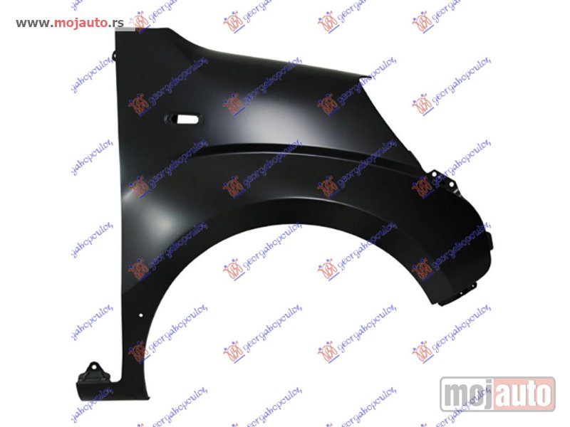 Glavna slika -  BLATOBRAN (SA OTVORIMA ZA RUB) Desno Fiat fiorino/qubo 08-16 -dostupno - MojAuto