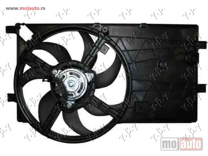Glavna slika -  VENTILATOR KOMPLET (DIZEL) (+AC) Fiat fiorino/qubo 08-16 -dostupno - MojAuto