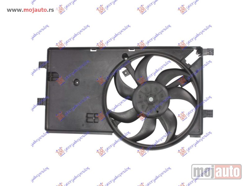 Glavna slika -  VENTILATOR KOMPLET (DIZEL) (-AC) Peugeot bipper 08- -dostupno - MojAuto