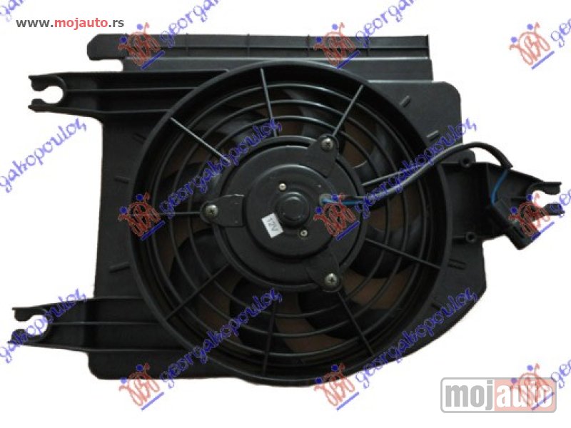 Glavna slika -  VENTILATOR KLIME KOMPLET (BENZIN) Kia rio 99-02 -dostupno - MojAuto