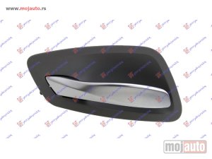 NOVI: delovi  KVAKA PREDNJIH/ZADNJIH VRATA UNUTRASNJA HROM/SIVA Levo Bmw series 3 (e90/91) sdn/s.w. 08-12 -dostupno
