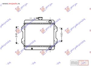 Glavna slika - HLADNJAK MOTORA 1.0CC (30x38) Suzuki jeep (sj410) samurai 79-88 -dostupno - MojAuto