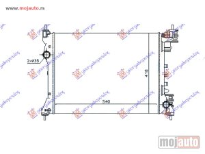 NOVI: delovi  HLADNJAK MOTORA 1.4i 16V (+/-AC) (54x41.5x1.6) Fiat doblo 09-15 -nedostupno
