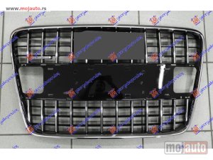 NOVI: delovi  PVC MASKA CRNA/HROM (BEZ TABLICE) (S-LINE) Audi q7 09-15 -dostupno