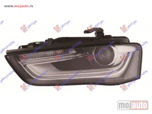 NOVI: delovi  FAR Bi-XENON SA LED DNEVNIM SVETLOM (SA MOTOROM) (DEPO) Levo Audi a4 11-15 -dostupno