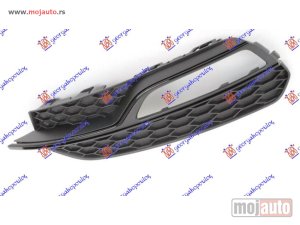 Glavna slika - RESETKA PREDNJEG BRANIKA (SA MAGLENKOM) (S-LINE) Levo Audi a3 3d/sportback 12-16 -nedostupno - MojAuto