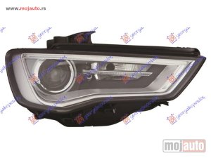 NOVI: delovi  FAR Bi-XENON SA LED DNEVNIM SVETLOM (DEPO) Desno Audi a3 3d/sportback 12-16 -nedostupno