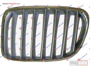 NOVI: delovi  PVC MASKA HROM/SREBRNA Levo Bmw x1 (e84) 09-13 -dostupno