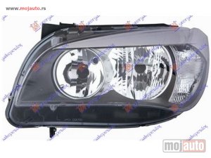 NOVI: delovi  FAR ELEKTRICNI CRNI (H7/H7) (TYC) Levo Bmw x1 (e84) 13-15 -dostupno