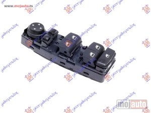 NOVI: delovi  PREKIDAC U PREDNJIM VRATIMA (4 TASTERA) (ELEKTRO-SKLOPIV) (6 PIN) Levo Bmw x3 (f25) 11-14 -dostupno