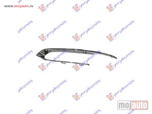 NOVI: delovi  LAJSNA RESETKE PREDNJEG BRANIKA HROM (LUXURY) Levo Bmw series 5 (f10/11) 13-16 -dostupno
