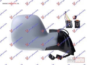 NOVI: delovi  RETROVIZOR ELEKTRICNI SA GREJACEM PM (SENZOR) (5+2 PIN) (A KVALITET) (KONVEKSNO STAKLO) Desno Citroen berlingo 19- -nedostupno