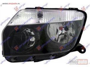 NOVI: delovi  FAR ELEKTRICNI/MEHANICKI CRNI (TYC) Levo Dacia duster 10-17 -dostupno