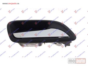 Glavna slika - KVAKA PREDNJIH/ZADNJIH VRATA UNUTRASNJA HROM/CRNA Desno Chevrolet cruze 09-13 -dostupno - MojAuto