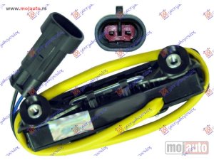 NOVI: delovi  KVAKA GEPEK VRATA (1 VRATA) (SA SAJLOM) (DUGME ZA OTVARANJE) Fiat doblo 09-15 -dostupno