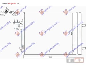 Glavna slika - HLADNJAK KLIME 1.6i 16V TURBO - 2.0 TDCi Ford kuga 13-16 -dostupno - MojAuto