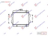 NOVI: delovi  HLADNJAK MOTORA 1.0CC (30x38) Suzuki jeep (sj410) samurai 79-88 -dostupno