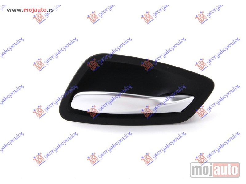Glavna slika -  KVAKA PREDNJIH/ZADNJIH VRATA UNUTRASNJA HROM/CRNA Desno Bmw series 3 (e90/91) sdn/s.w. 08-12 -dostupno - MojAuto