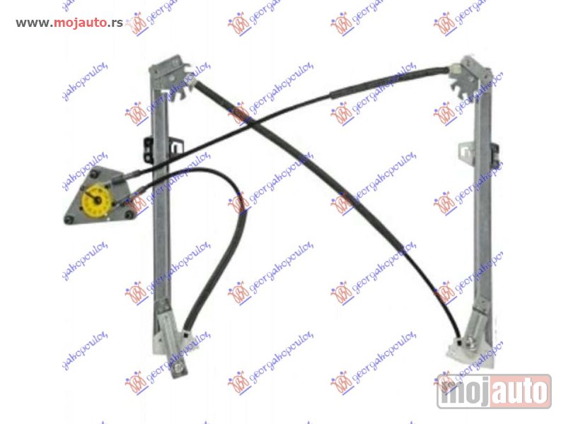 Glavna slika -  PODIZAC PREDNJEG PROZORA ELEKTRICNI (BEZ MOTORA) Levo Audi a1 10-14 -dostupno - MojAuto