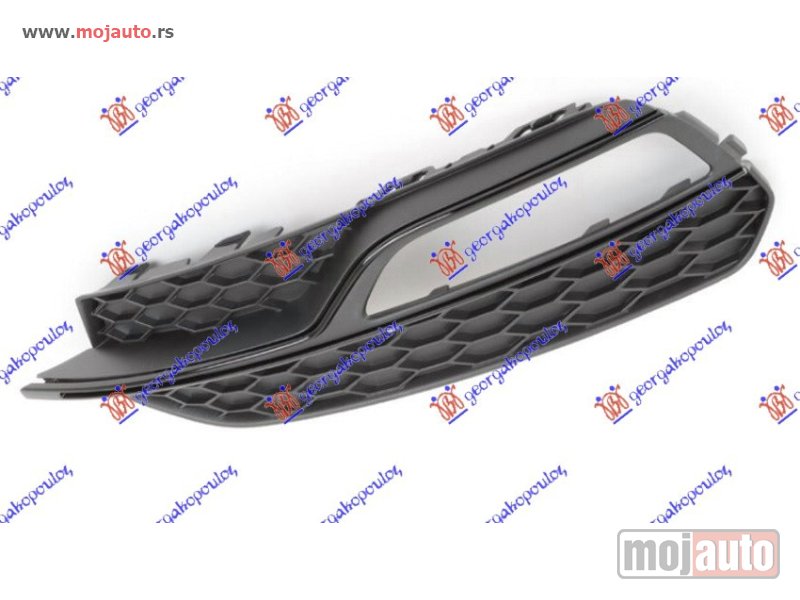Glavna slika -  RESETKA PREDNJEG BRANIKA (SA MAGLENKOM) (S-LINE) Levo Audi a3 3d/sportback 12-16 -nedostupno - MojAuto