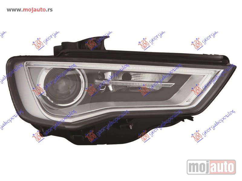 Glavna slika -  FAR Bi-XENON SA LED DNEVNIM SVETLOM (DEPO) Desno Audi a3 3d/sportback 12-16 -nedostupno - MojAuto