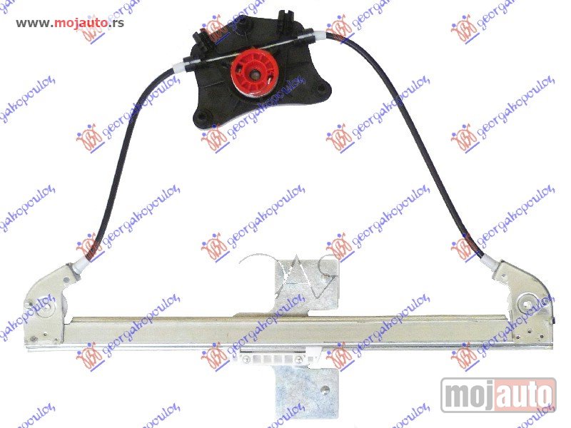 Glavna slika -  PODIZAC ZADNJEG PROZORA ELEKTRICNI (BEZ MOTORA) (A KVALITET) Levo Audi a3 sport sedan/cabrio 13-16 -dostupno - MojAuto