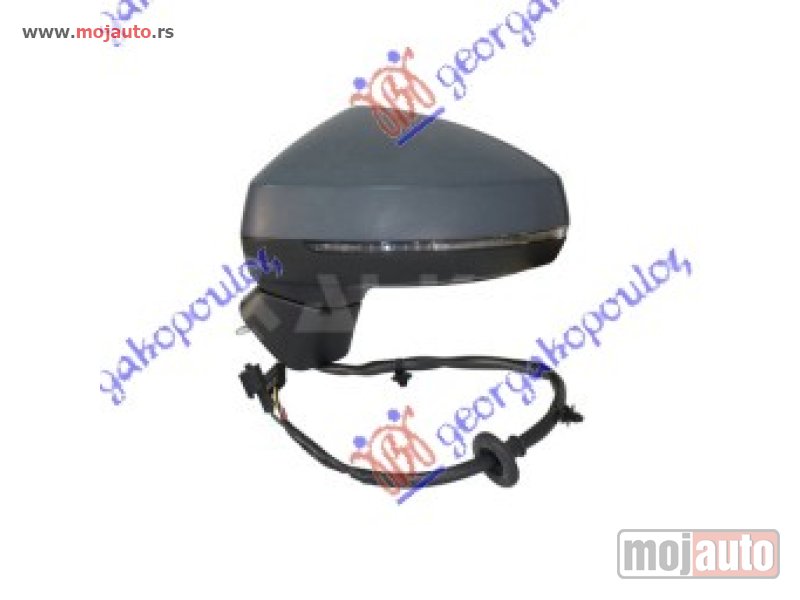 Glavna slika -  RETROVIZOR ELEKTRICNI SA GREJACEM PM (MIGAVAC) (A KVALITET) (ASFERICNO STAKLO) Levo Audi a3 sport sedan/cabrio 13-16 -dostupno - MojAuto