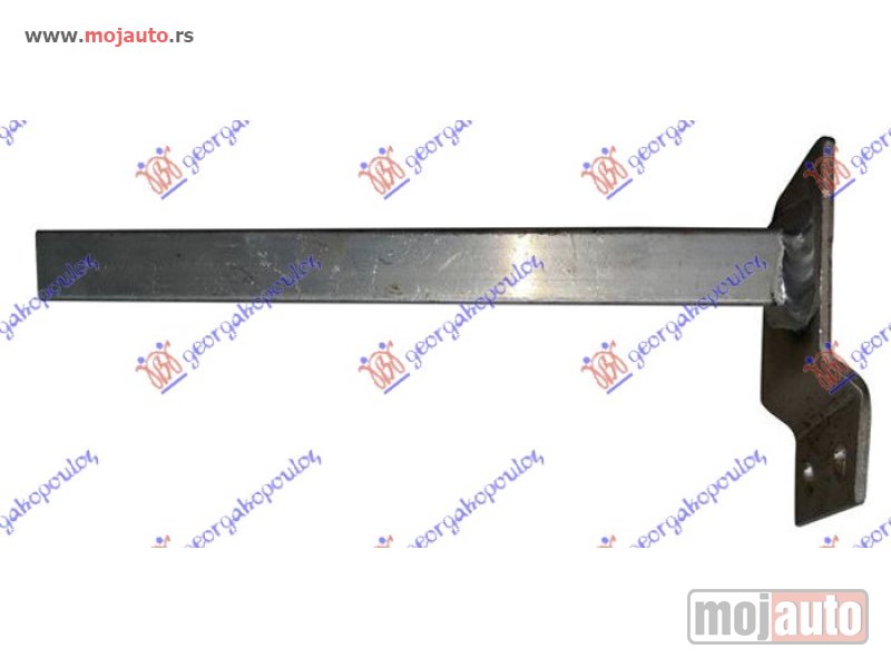 Glavna slika -  NOSAC SINE PREDNJEG BRANIKA VERTIKALNI DONJI ALUMINIJUM Desno Audi a8 21- -nedostupno - MojAuto