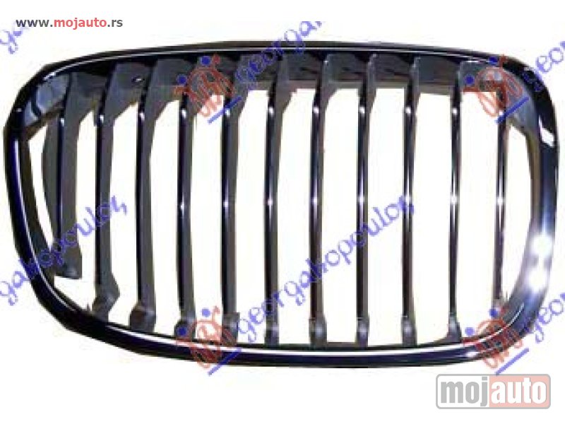 Glavna slika -  PVC MASKA HROM/HROM/BELA (URBAN) Desno Bmw series 1 (f21/20) 3/5d 11-15 -dostupno - MojAuto