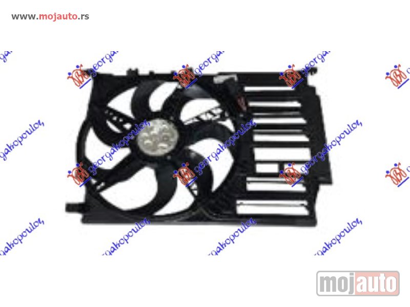 Glavna slika -  VENTILATOR KOMPLET (1.5/2.0 BENZIN - 2.0 DIZEL) (440mm) (600W) (2 PIN) Bmw series 2 (f45/f46) active/gran tourer 17-21 -dostupno - MojAuto