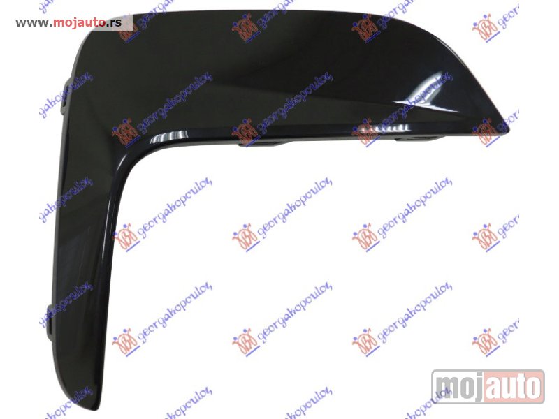 Glavna slika -  LAJSNA RESETKE PREDNJEG BRANIKA MAT-CRNA (M-SPORT) Desno Bmw series 3 (g20/g21) sdn/s.w. 18-22 -dostupno - MojAuto