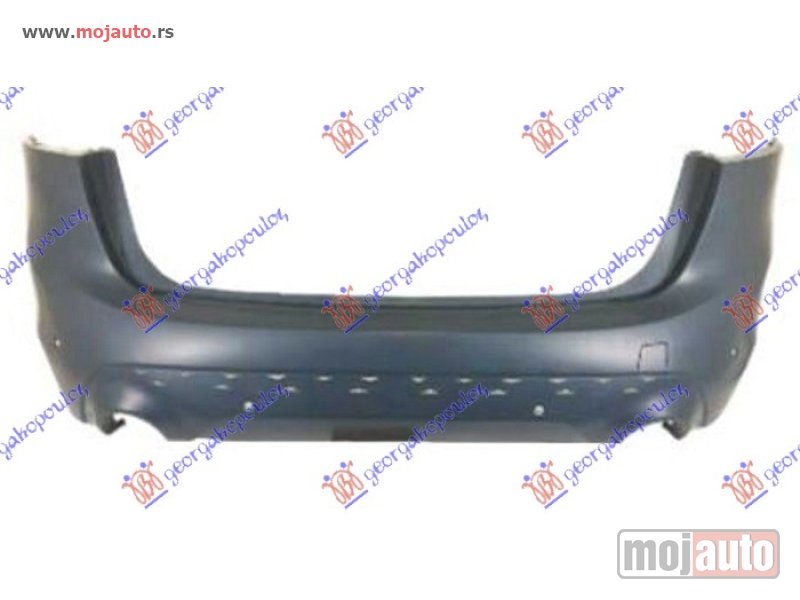 Glavna slika -  ZADNJI BRANIK PM (2 OTVORA ZA IZDUVNE CEVI AUSPUHA) (PDS SENZORI) (SPORT/LUXURY) (F45) Bmw series 2 (f45/f46) active/gran tourer 17-21 -dostupno - MojAuto