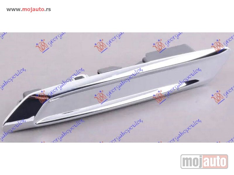 Glavna slika -  LAJSNA PREDNJEG BLATOBRANA HROM Levo Bmw series 5 (f10/11) 13-16 -dostupno - MojAuto