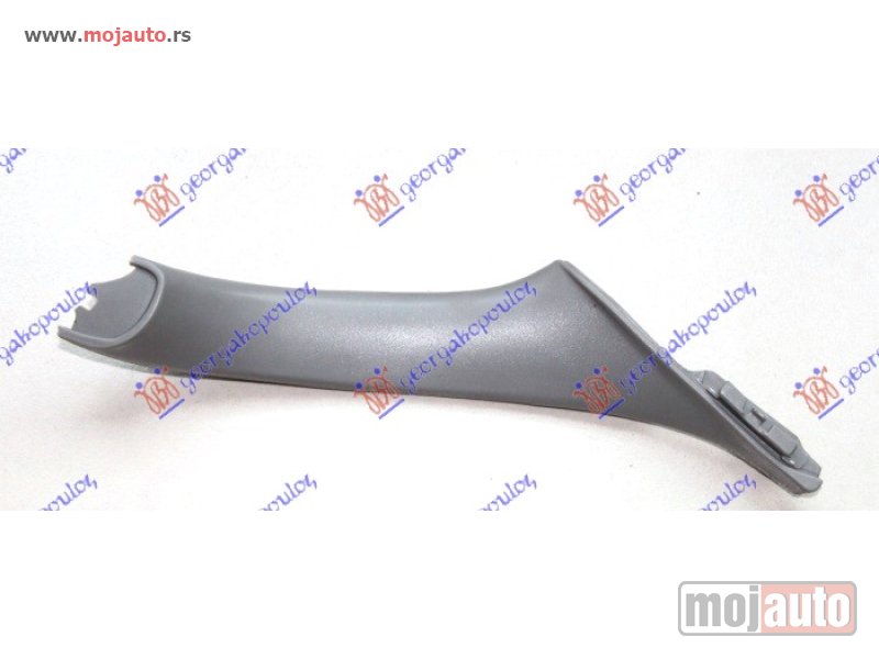 Glavna slika -  RUKOHVAT PREDNJIH/ZADNJIH UNUTRASNJI VRATA SIVI Desno Bmw series 5 (f10/11) 13-16 -dostupno - MojAuto