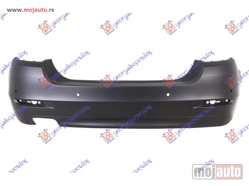 Glavna slika -  ZADNJI BRANIK PM (1 OTVOR ZA 2 IZDUVNE CEVI AUSPUH) (PDS SENZORI) (SEDAN) (BASE) Bmw series 5 (f10/11) 13-16 -dostupno - MojAuto