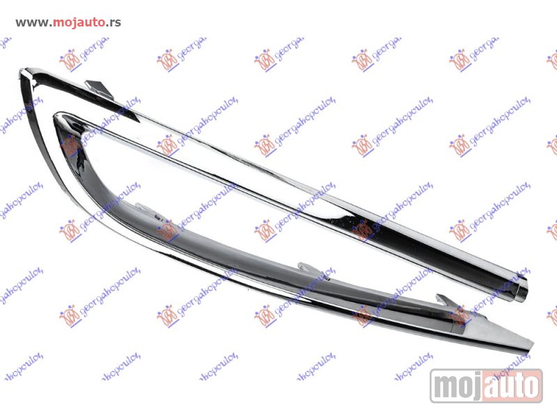 Glavna slika -  LAJSNA ZADNJEG BRANIKA (SEDAN) HROM (LUXURY) Levo Bmw series 5 (f10/11) 13-16 -dostupno - MojAuto
